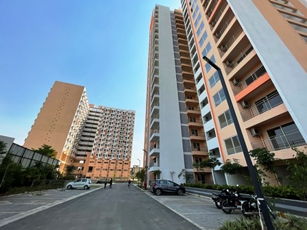3 bhk flat for rent in Shapoorji