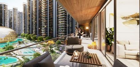 3 bhk flat for sale in Elan The Presidential